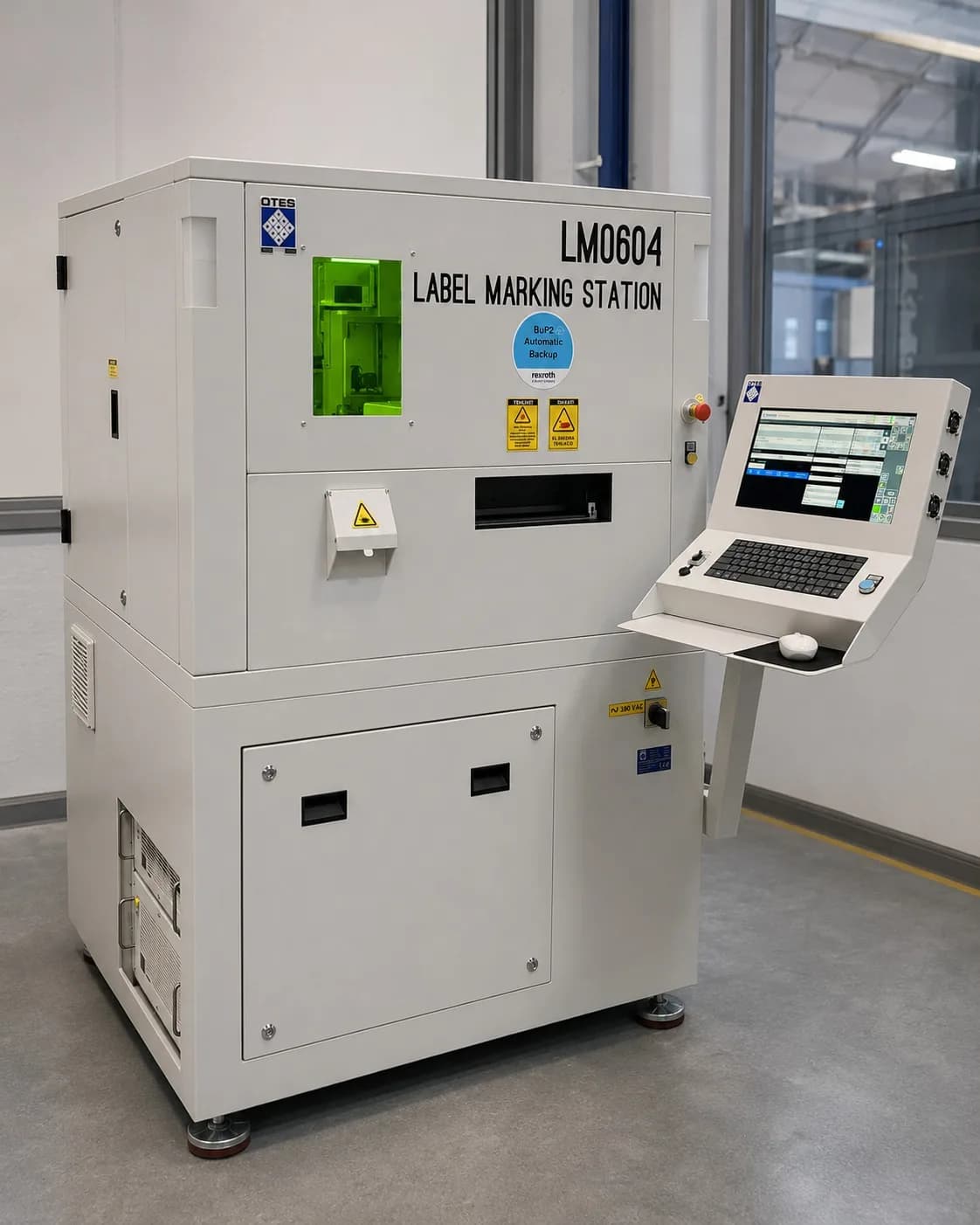 LM-Serie Laser-Etikettenmarkierstation