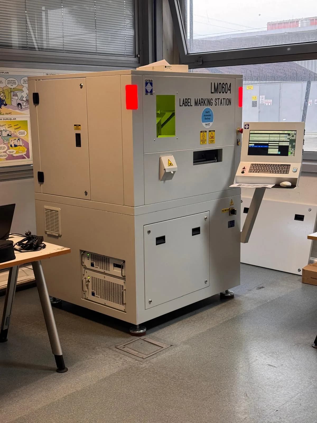 LM Series Laser Label Marking Station – LM0604 · 380 V AC