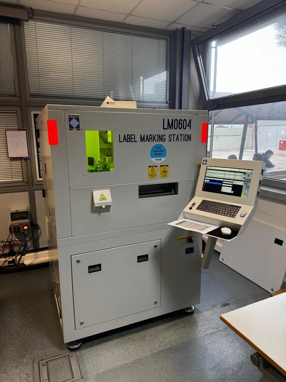 LM Series Laser Label Marking Station – LM0604 · BuP2